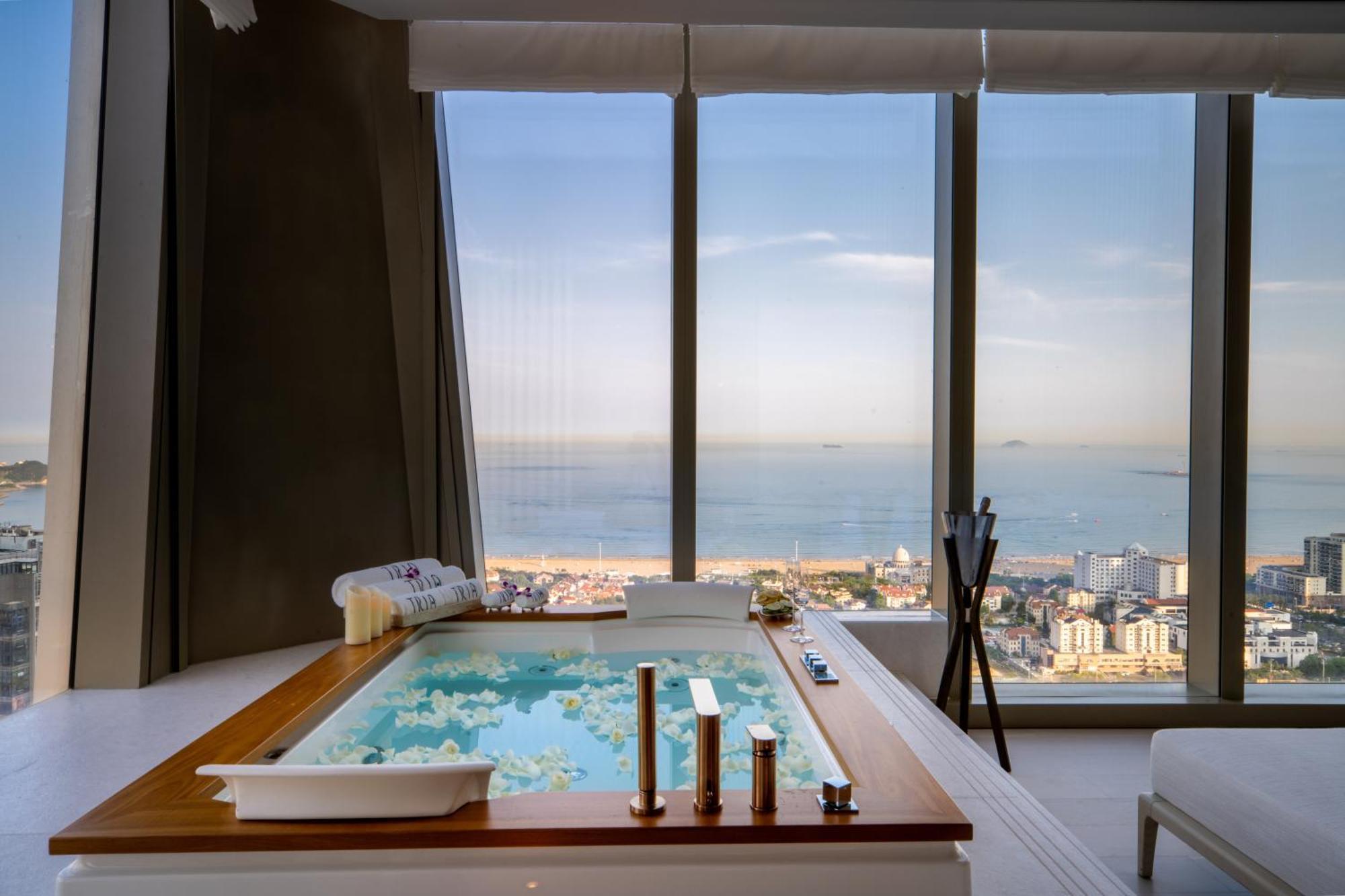 Hotel Mgm Qingdao Exterior foto